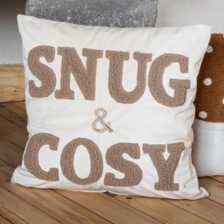 Coussin snug & cosy 48x48cm