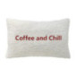 Coussin bouclette coffee creme 3