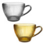 Mug a the strie gris/jaune 0.350