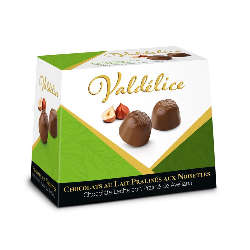 Chocolats pralines noisettes