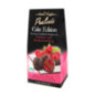 Chocolats noir coeur framboise