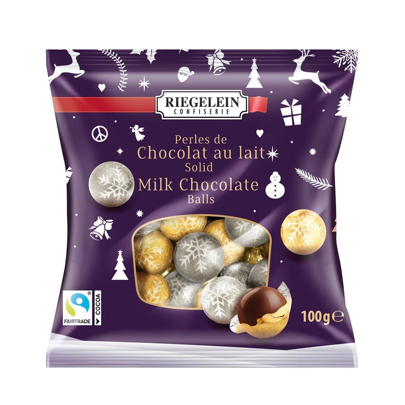 Perles chocolat au lait 100g