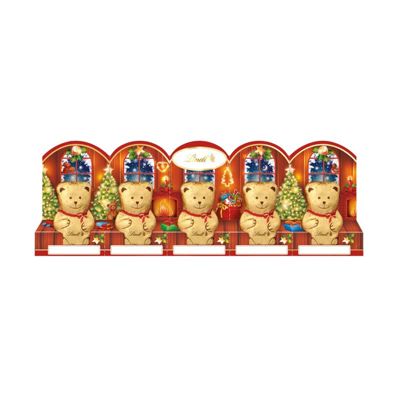 Chocolats moulages teddy x5