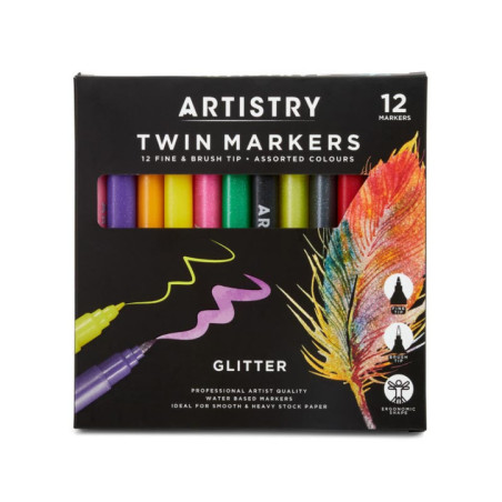 Artistry set 12 twin markers