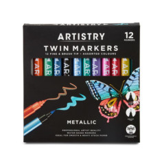 Artistry set 12 twin markers