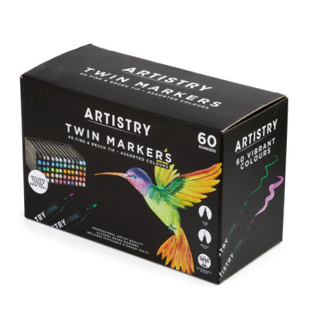 Artistry twin marker barquette