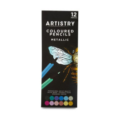 Artistrycrayon couleur metal x12