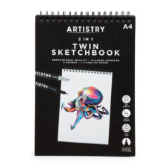 Artistry carnet croquis a4 2en1