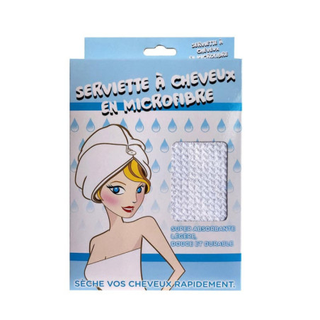 Serviette pour cheveux