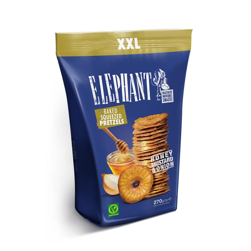 Elephant bretzel plats miel