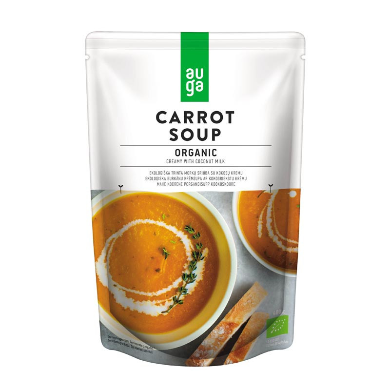 Soupes de carottes bio