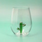 Verre transparent motif 3d