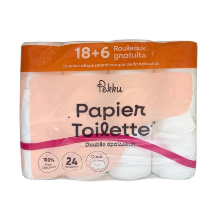 Papier toilette 18+6