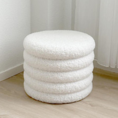 Pouf bouclettes