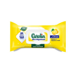 Lingettes x80 citron degraissant