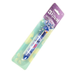 Stylo multicouleurs stitch