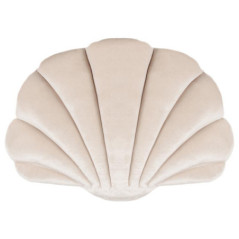 Coussin coquillage champagne