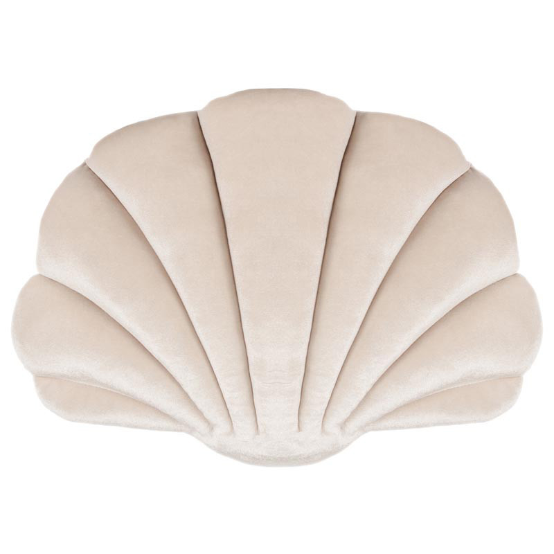 Coussin coquillage champagne