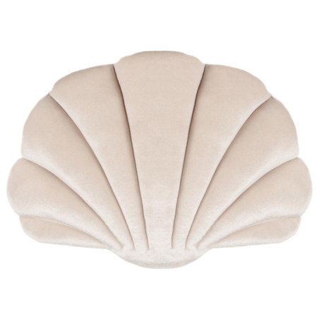 Coussin coquillage champagne