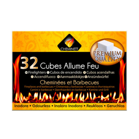 Allume feu 32 cubes premium qual