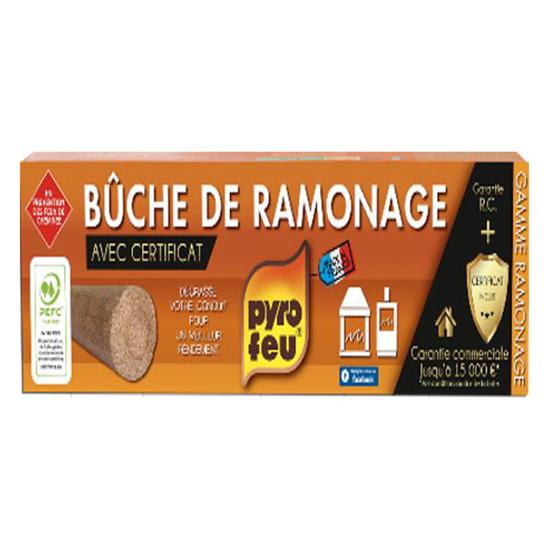 Buche de ramonage + certificat 1