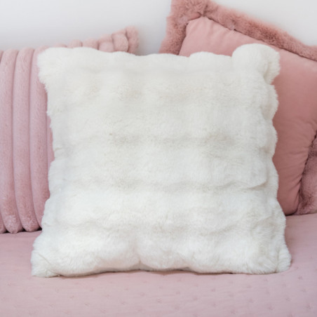 Coussin bubble creme 48x48cm