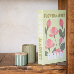 Boite livre flower market