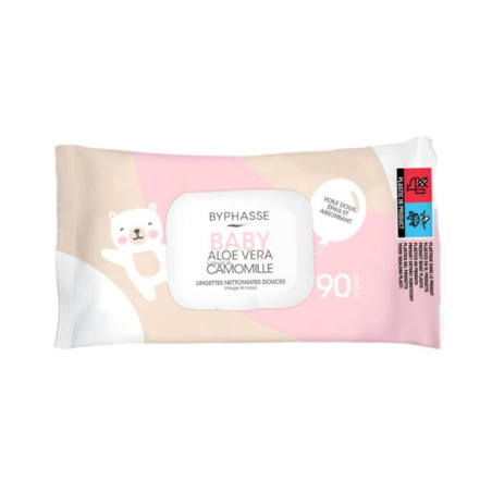 Lingettes x90 nettoyantes bebe