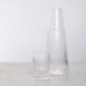 Carafe et bouchon en verre 0.85l