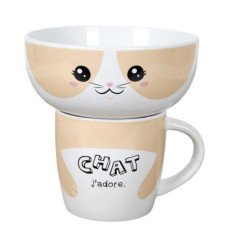 Mug et bol kawaii