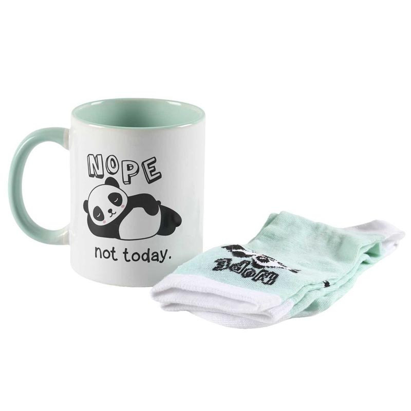 Coffret mug chaussettes kawaii