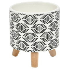 Cache-pot sur trepied