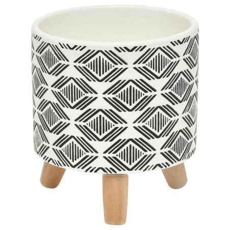 Cache-pot sur trepied