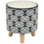 Cache-pot sur trepied
