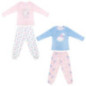 Pyjama fille fleece plie- y