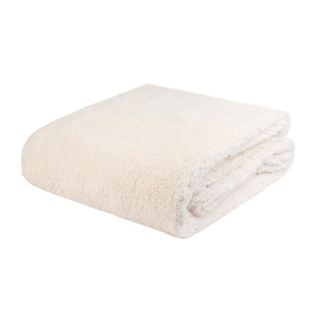 Housse de canape sherpa 2p beige