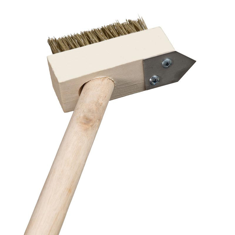 Brosse-grattoir mauvaises herbes