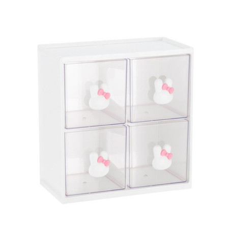 Rangement plastique lapin