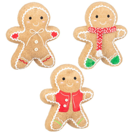 Peluche pain d'epice h27cm