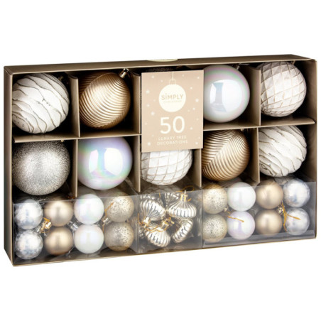 Pack de 50 boules value nordic