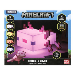 Lampe minecraft axolotl