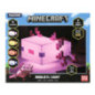 Lampe minecraft axolotl