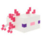 Lampe minecraft axolotl