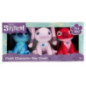 Set 3 porte-cles peluches stitch