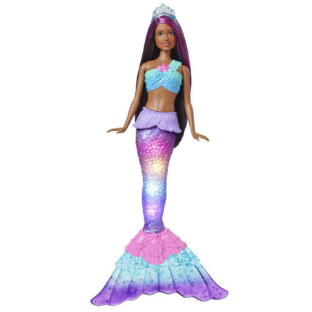 Barbie sirene lumieres scintilla