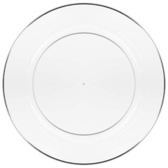 Assiette d23cm x10 plastique reu