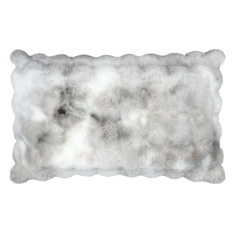 Coussin nebraska 50x80cm gris