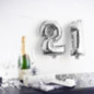 Ballon aluminium 0-9
