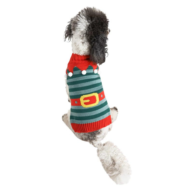 Pull over de noel pour chien m