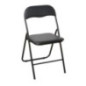 Chaise pliante noir